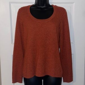 Scoop Neck Cashmere Sweater
